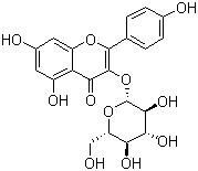 紫云英苷｜CAS號：480-10-4的結(jié)構(gòu)式